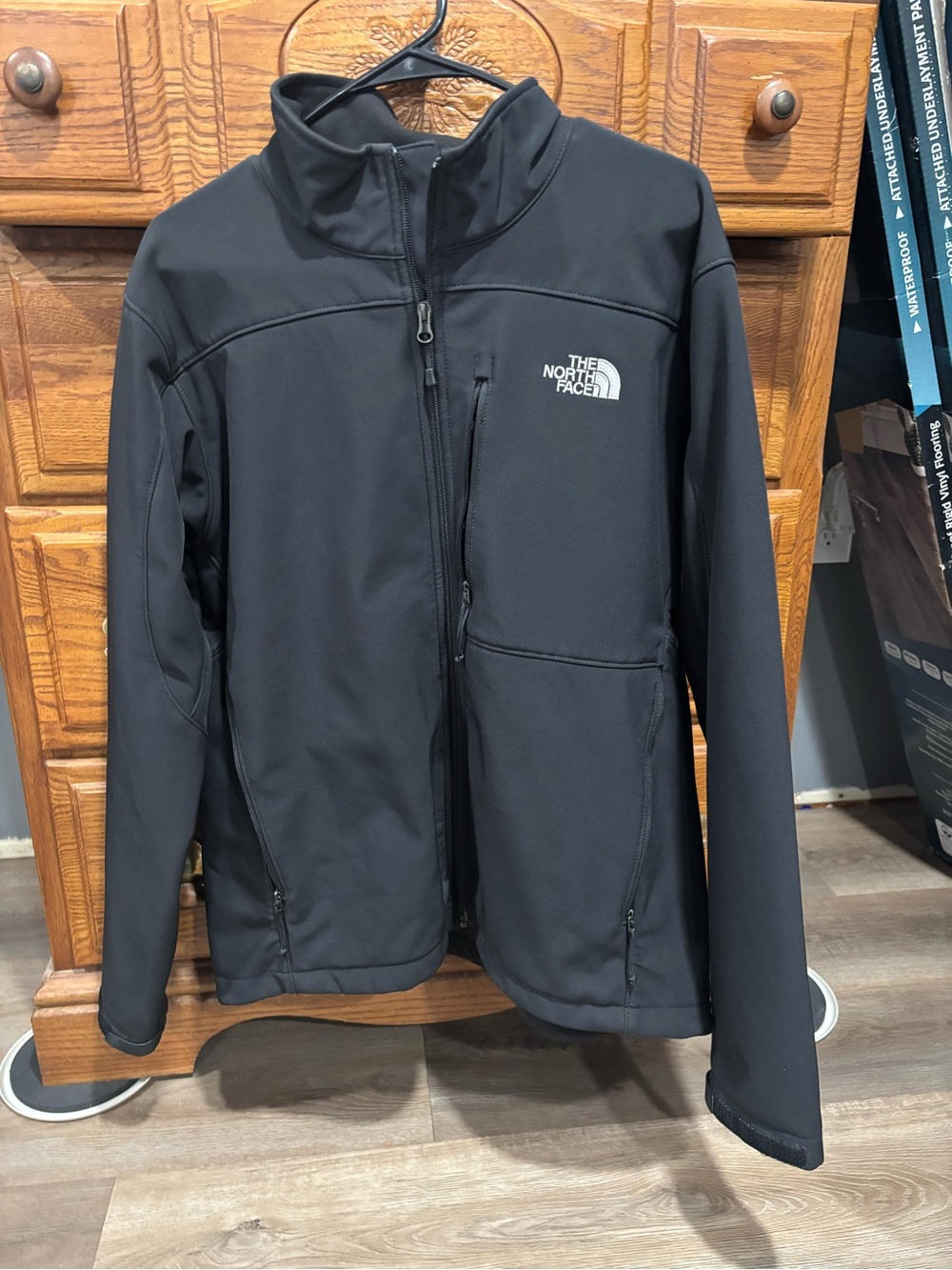 The North Face Men's Black Lightweight Softshell Jacket
